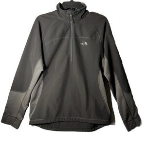 The North Face Men’s Sabretooth Half Zip Pullover Softshell Jacket Black Medium
